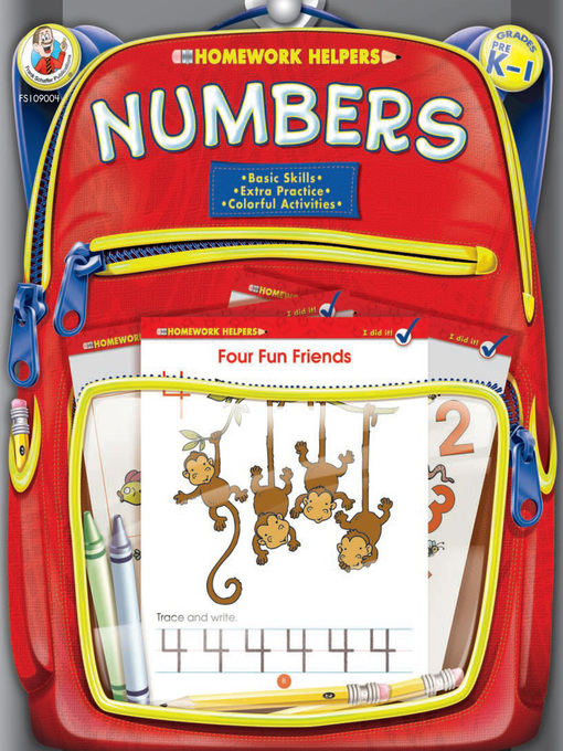 Cover image for Numbers, Grades PK--1
